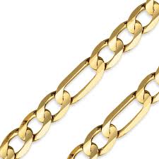 Figaro Chain 20 inches, 4mm, (10.2g)