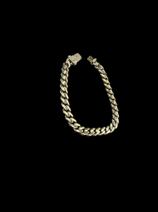 MONACO Bracelet 7.5 inches, 7mm, (11.8g)