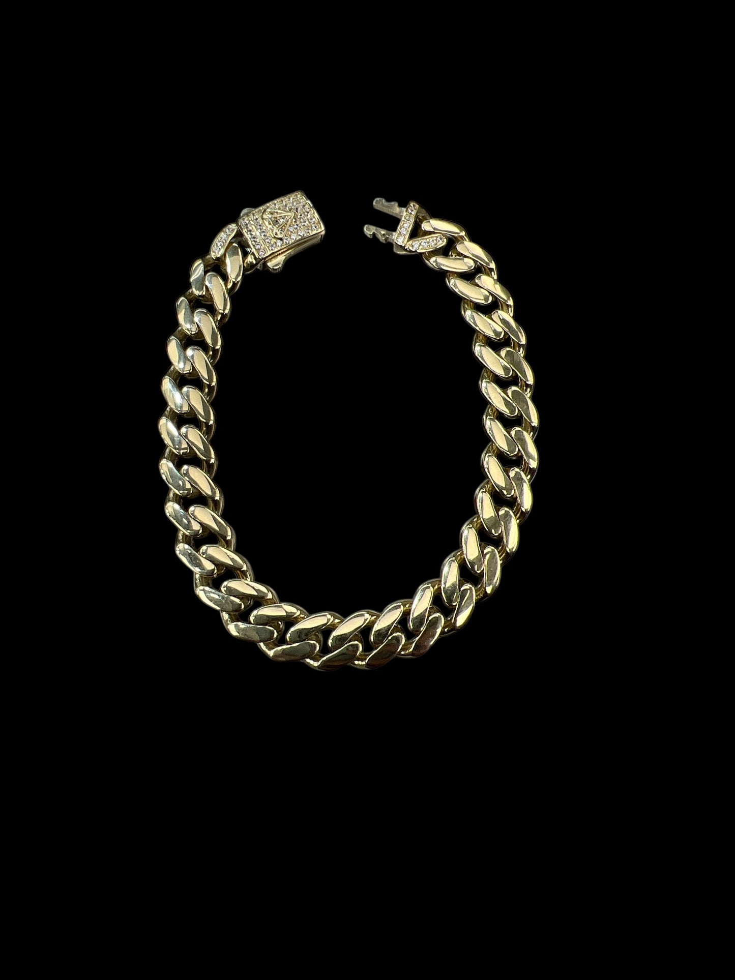 MONACO Bracelet 7.5 inches, 9mm, (13.4g)