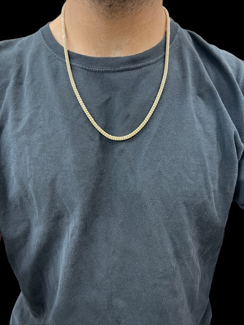 Ice Link Chain 24 inches, 4mm, (25.4g)
