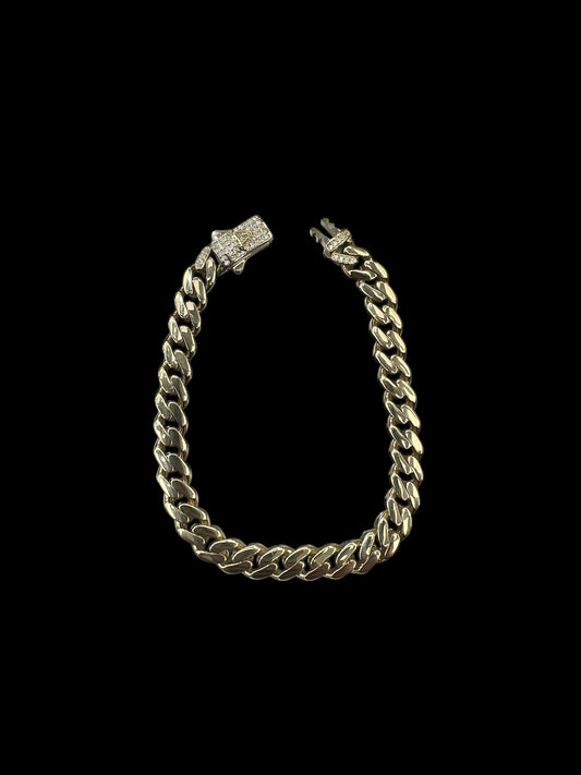 MONACO Bracelet 7.5 inches, 7mm, (11.8g)